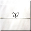 Straight Hanger - Butterfly