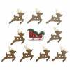 Sew Cute Sleigh and Reindeers